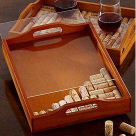 Wine cork tray kit Wine cork tray kit