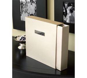 Pottery Barn Engravable Album