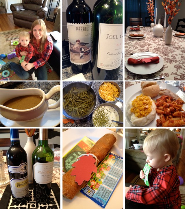 What? You don't do scratch tickets on Thanksgiving?