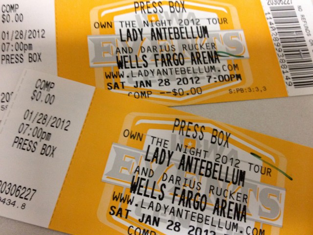 Lady A tix