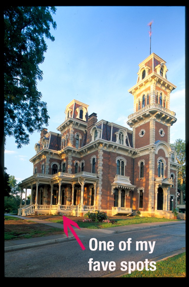 Terrace Hill  - East porch