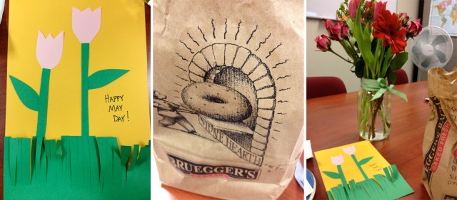 May Day treats for my co-workers