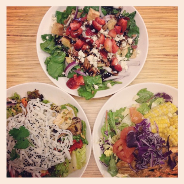 Tried out new summer salads from Noodles&Co