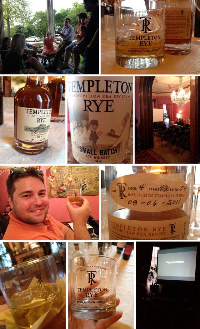 Templeton Rye at T.Hill