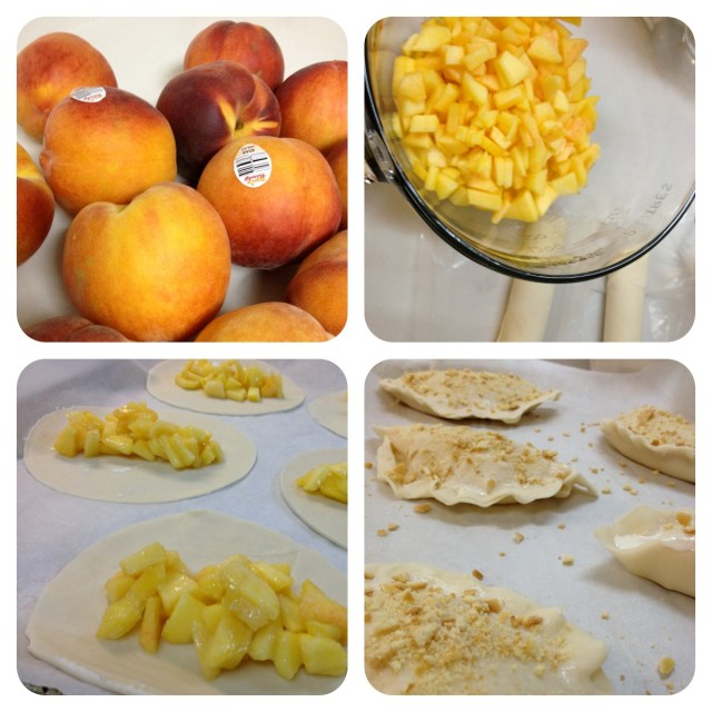 Peach hand pies - the process Peach hand pies - the process
