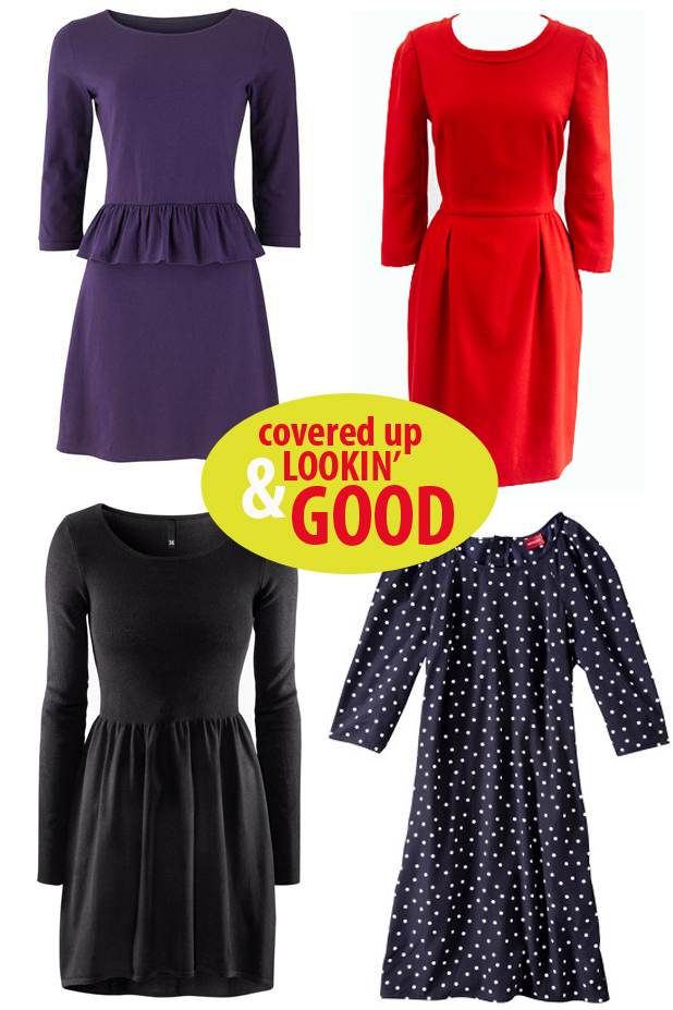 Long sleeved dresses