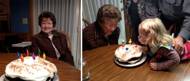 Grandma's birthday cake 2012 Grandma's birthday cake 2012