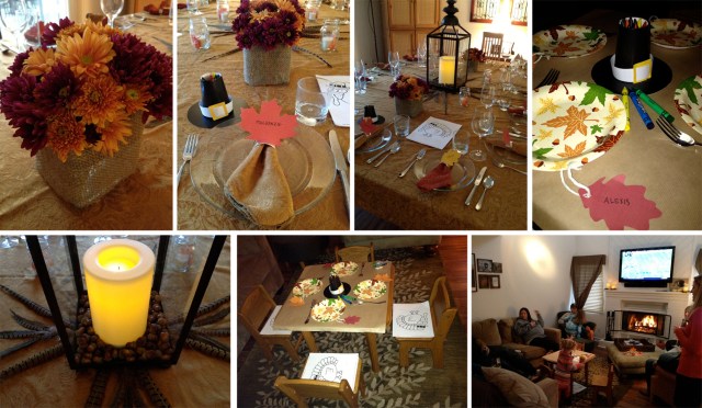 Turducken tablescape