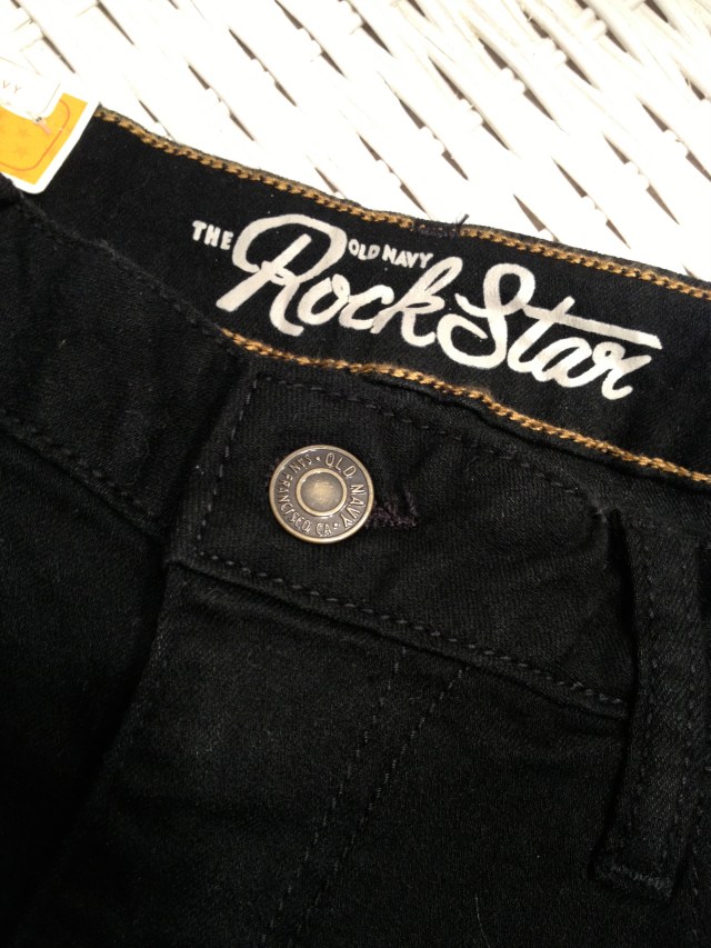 Black RockStar skinny jeans