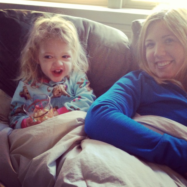 Easter morning with Bean