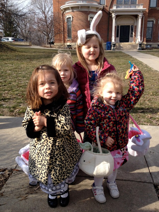 Branstad Easter egg hunt