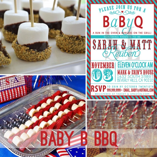 Baby B BBQ idea board