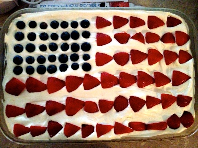 fourth of july cake