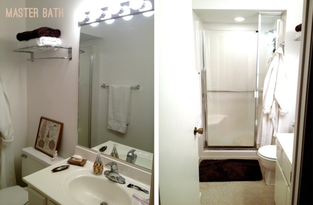 Master Bath before remodel
