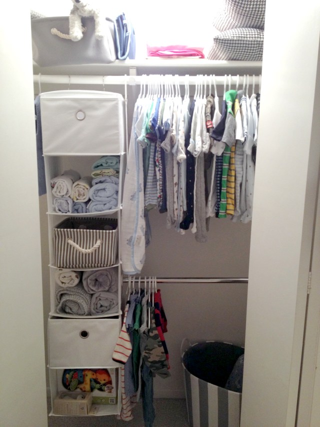 Baby B closet - 20 weeks