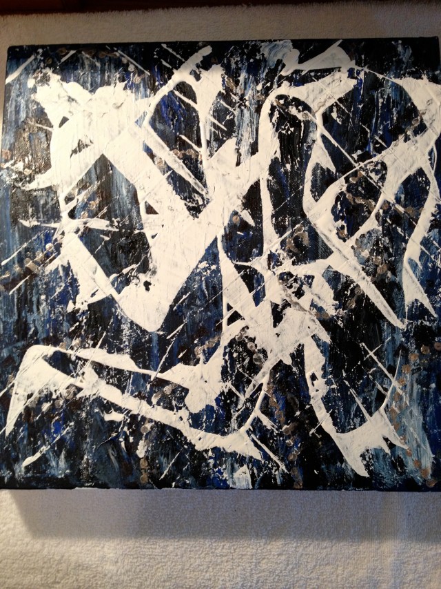 My DIY abstract painting