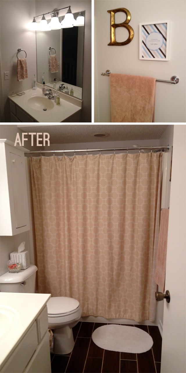 guest bathroom remodel: after