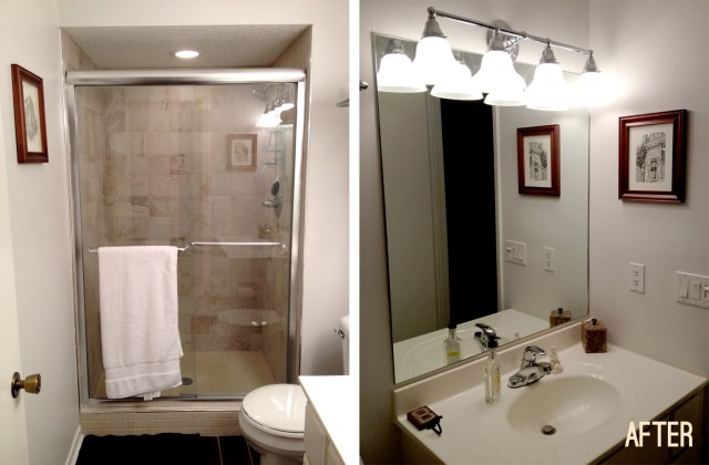 master bathroom remodel: after