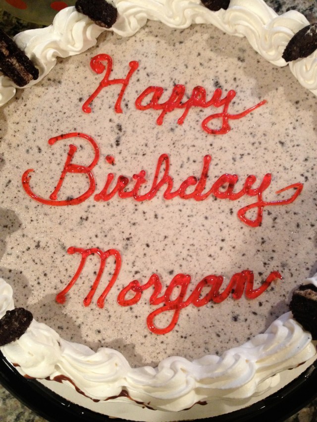 Happy birthday Morgan