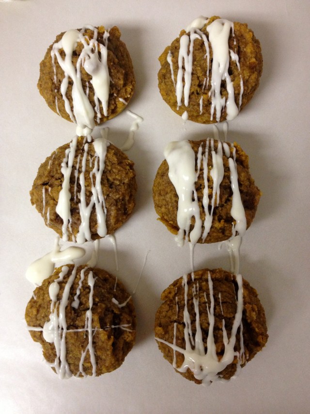 pumpkin banana muffins