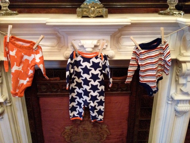 Terrace Hill baby shower - outfits