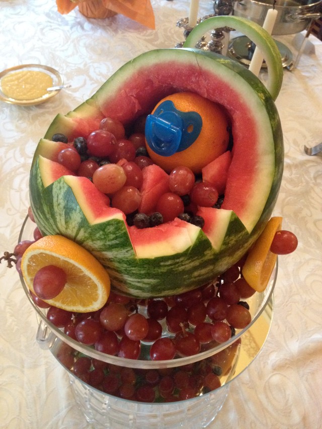 Baby shower watermelon