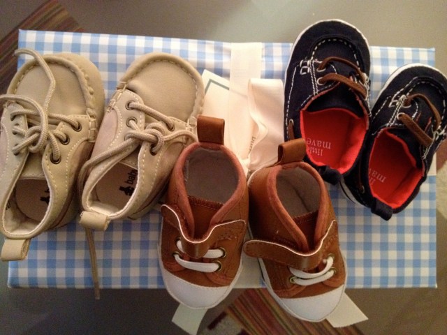 Baby B's shoe collection