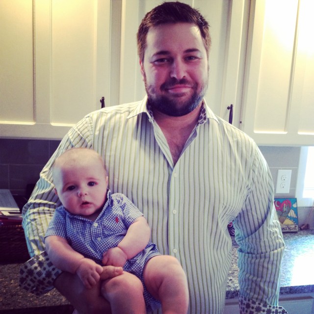 Easter 2014: dad and ev