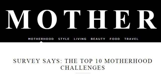 MotherhoodTop10Challenges