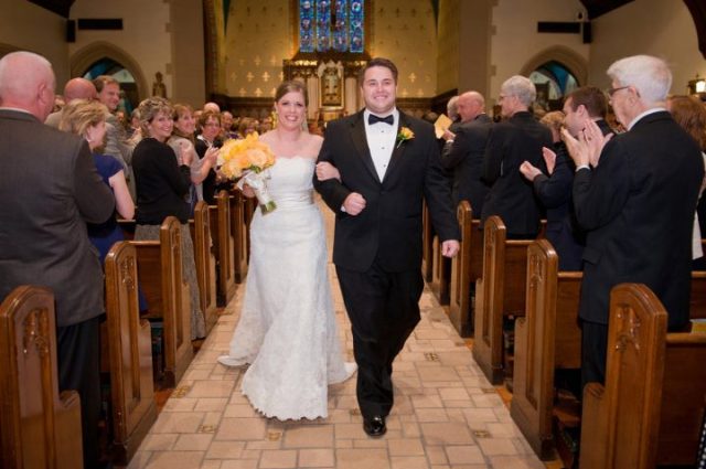 Branstad wedding 2011 _ after aisle walk